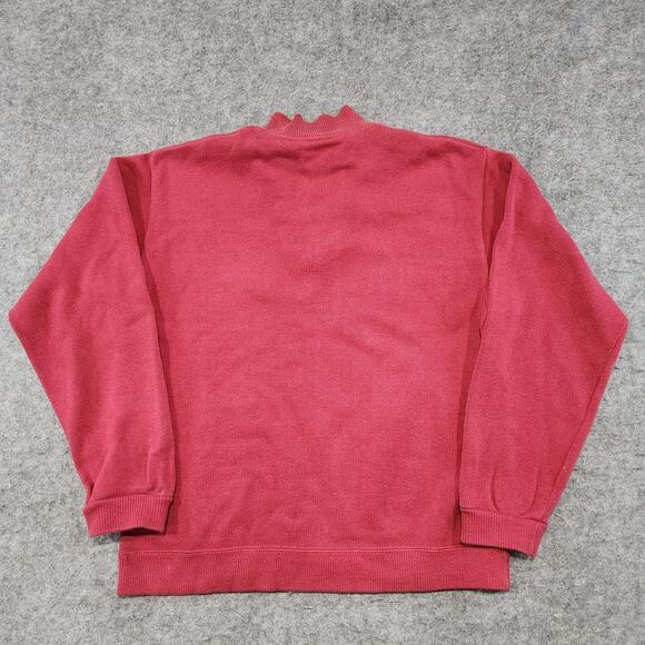 VTG 80s Patagonia Mens M Medium USA Heavy Cotton Knit Thick Polo Henley Sweater - Picture 14 of 16